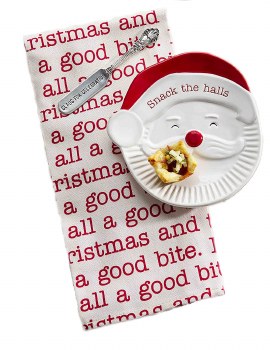 MUD PIE SANTA CIRCA APPETIZER SET