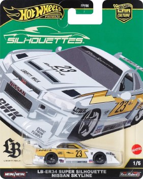 HOT WHEELS CAR CULTURE SILH NISSAN SKYLI