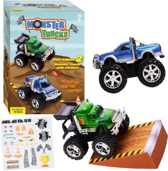 CREATIVITY FOR KIDS MONSTER TRUCKS