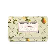 MICHEL FIG &amp; PEAR MEDIUM BATH BAR