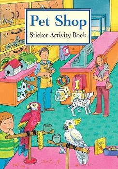 DOVER STICKER BOOK PET SHOP