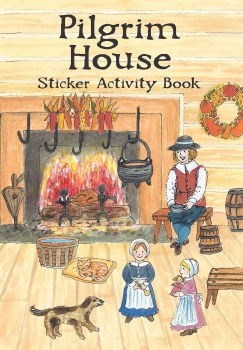 DOVER STICKER BOOK PILGRIM HOUSE
