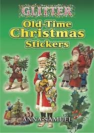 DOVER STICKER BOOK OLD TIME XMAS