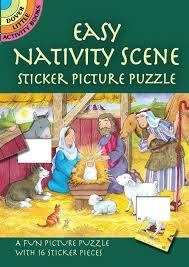 DOVER STICKER BOOK NATIVITY