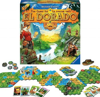 RAVENSBURGER QUEST FOR ELDORADO GAME