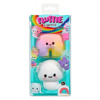 FLUFFIE STUFFIES MINIS RAINBOW/AXOLOTL
