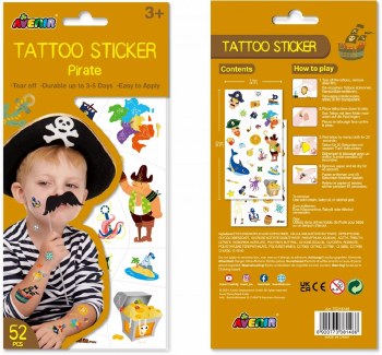 AVENIR TATTOO STICKERS PIRATE