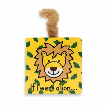 JELLYCAT IF I WERE A LION BOOK