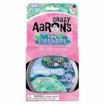CRAZY AARON'S PUTTY 4" BABY ELEPHANT
