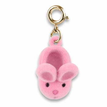 CHARM IT! CHARM FURRY BUNNY SLIPPER