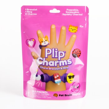 FAT BRAIN PLIP CHARMS PINK