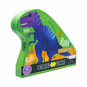 FLOSS &amp; ROCK 40PC DINO PUZZLE