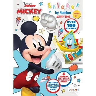 BENDON MICKEY MOUSE STICKER BY NUMBER