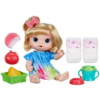 BABY ALIVE BLONDE FRUITY SIPS DOLL