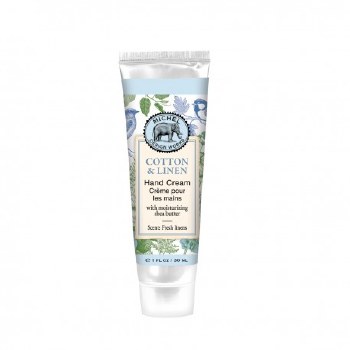 MICHEL &amp; CO HAND CREAM COTTON/LINEN 1oz
