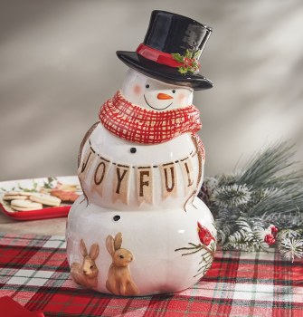 PARK DESIGNS FLURRY FRIENDS COOKIE JAR