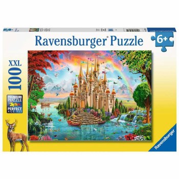 RAVENSBURGER 100p PUZZLE RAINBOW CASTLE