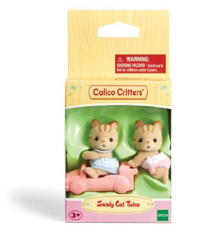 CALICO CRITTERS     SANDY CAT TWINS