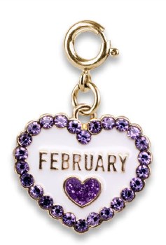 CHARM IT! CHARM BIRTHSTONE FEBRUARY
