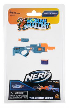 WORLD'S SMALLEST NERF BLASTER ASST