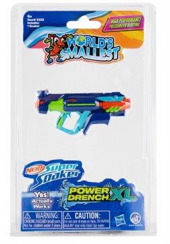 WORLD'S SMALLEST SUPER SOAKERS/BLASTERS