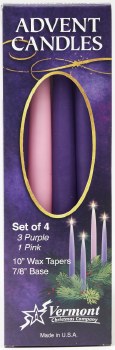 ADVENT CANDLE SET