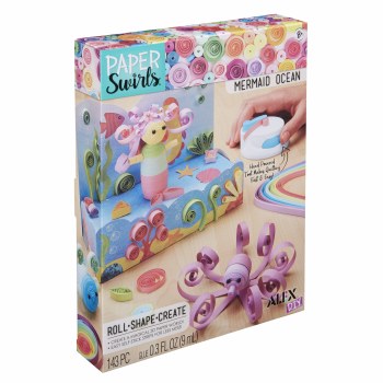 ALEX PAPER SWIRLS MERMAID OCEAN