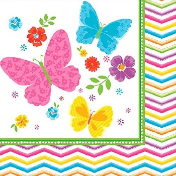 AMSCAN 36CT NAPKINS CELEBRATE SPRING