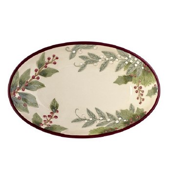 AMSCAN HOLIDAY      OVAL BOWL