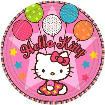 HELLO KITTY BALLOON DREAMS 9&quot; PLATE