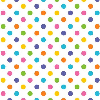 AMSCAN TISSUE PAPER POLKA DOTS