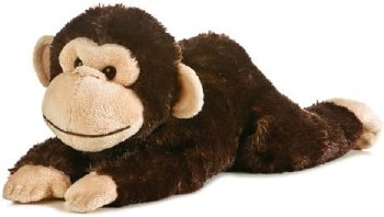 AURORA 12&quot; FLOPSIE CHIMP