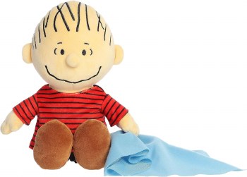AURORA PEANUTS LINUS 12" PLUSH
