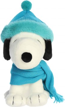 AURORA SNOOPY IN WINTER SCARF/HAT