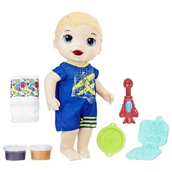 BABY ALIVE SNACKIN' LUKE BLONDE