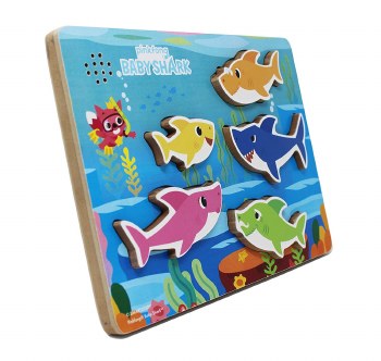 BABY SHARK WOODEN SOUND PUZZLE