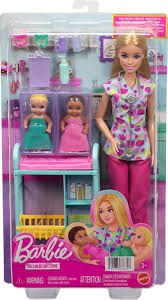 BARBIE BABY DOCTOR DOLL SET