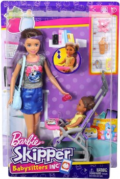 barbie skipper doll babysitter