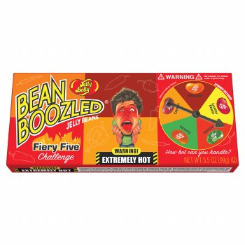 BEANBOOZLED FIERY FIVE SPINNER BOX