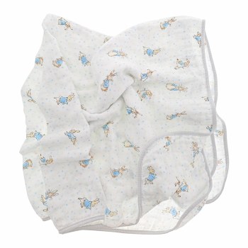 BEATRIX POTTER PETER RABBIT BABY BLANKET