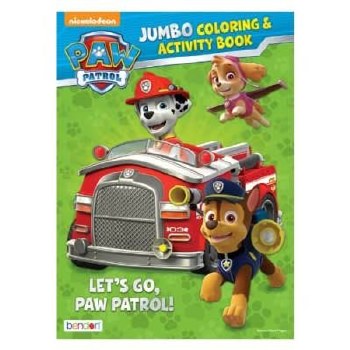 BENDON 64PG COLORING BOOK PAW PATROL
