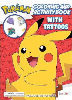 BENDON COLOR &amp; ACTIVITY BOOK POKEMON
