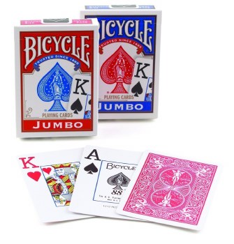 BICYCLE JUMBO INDEX PLAYING  CARDS
