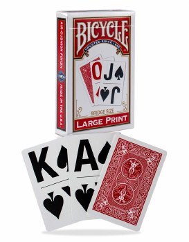 BICYCLE JUMBO INDEX PLAYING  CARDS