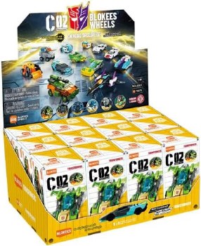 BLOKEES WHEELS TRANSFORMERS C02 BOX/12