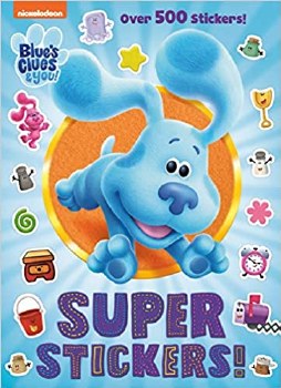 BLUE'S CLUES SUPER STICKER BOOK