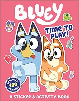 BLUEY TIME TO PLAY STICKER BOOK