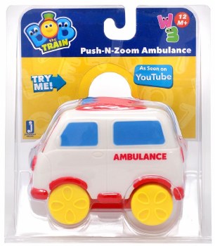BOB THE TRAIN PUSH 'N ZOOM AMBULANCE