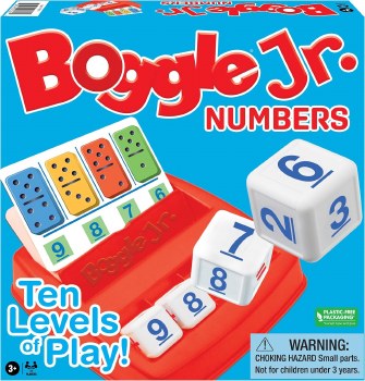 BOGGLE JR NUMBERS