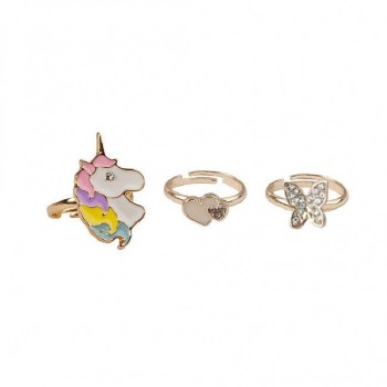 BOUTIQUE BUTTERFLY &amp; UNICORN RING